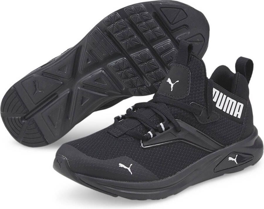 PUMA Enzo 2 Refresh Sneakers Black White Kinderen