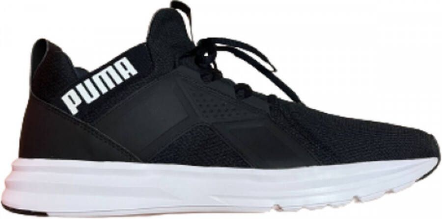 PUMA Enzo Sport Sneakers Mannen Zwart Wit