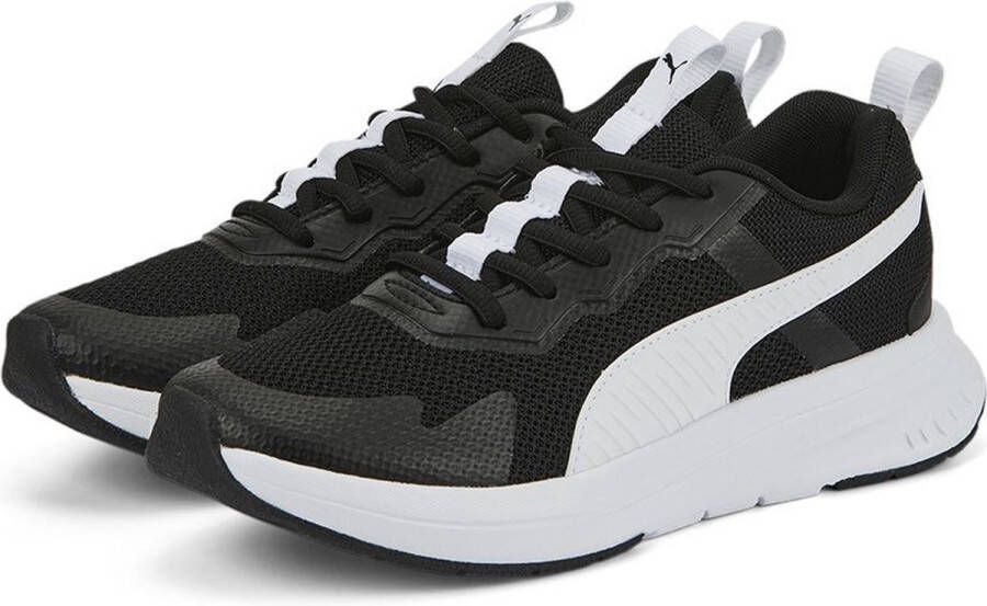 PUMA Evolve Mesh Junior Schoenen Black White Black