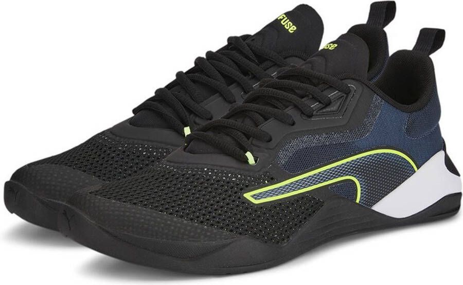 PUMA Fuse 2.0 Sneakers Black Evening Sky Lime Squeeze Heren