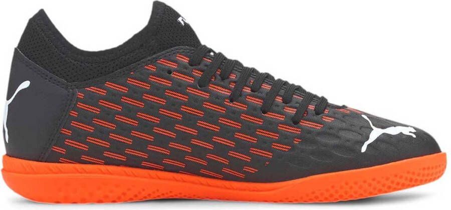 PUMA Future 6.4 netfit it voetbalschoenen zwart oranje