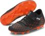 Puma Voetbalschoenen kind Future 6.3 Netfit FG AG zwart oranje - Thumbnail 1