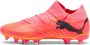 PUMA Future 7 Match Gras Kunstgras Voetbalschoenen (MG) Roze Zwart Oranje - Thumbnail 8