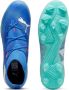 PUMA Future 7 Match Gras Kunstgras Voetbalschoenen (MG) Dames Blauw Turquoise Wit - Thumbnail 2