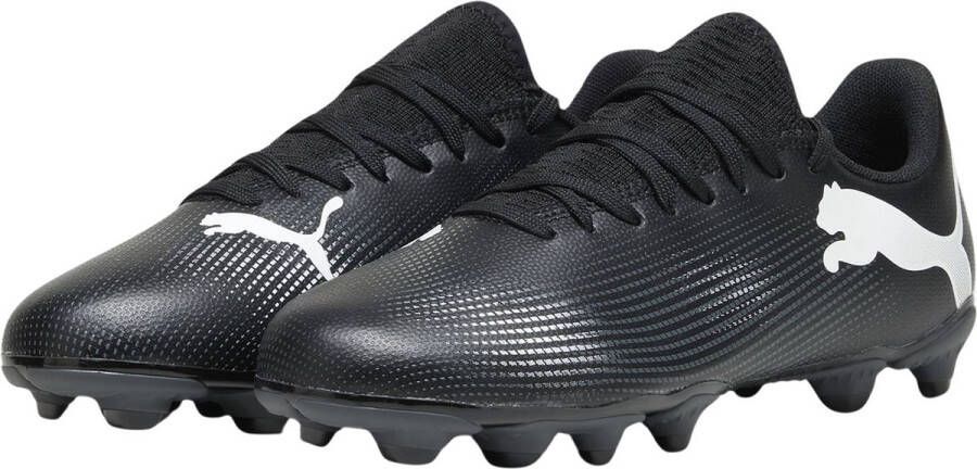 PUMA FUTURE 7 PLAY FG AG Jr FALSE Sportschoenen Black- White