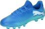 Puma Future 7 Play voetbalschoenen kobaltblauw mintgroen wit Imitatieleer 28 - Thumbnail 2