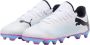 Puma Future 7 Play FG AG Jr. voetbalschoenen wit roze blauw Imitatieleer 34 - Thumbnail 2