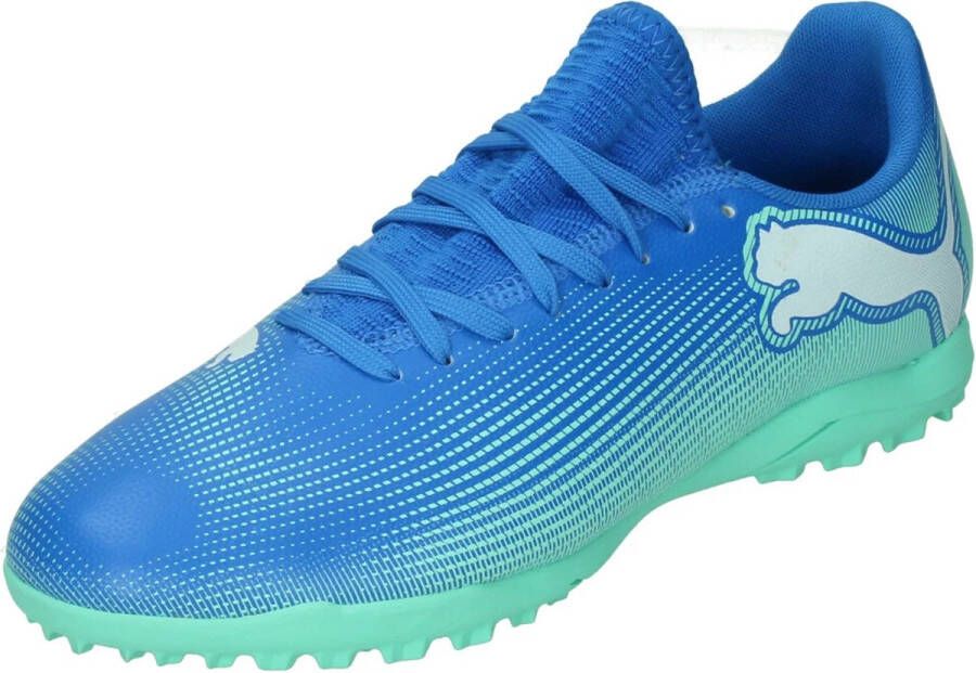 PUMA Future 7 Play Tt Jr Schoenen Blauw