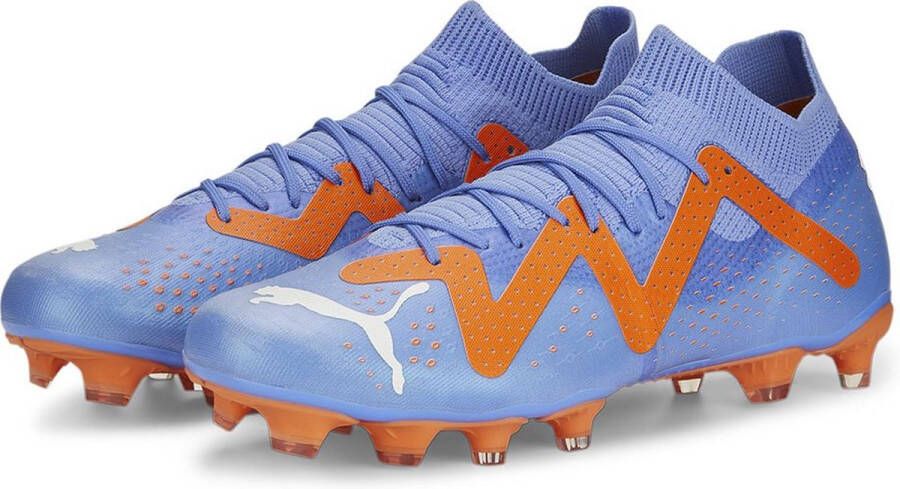 PUMA Future Match Fg ag Voetbalschoenen Blauw