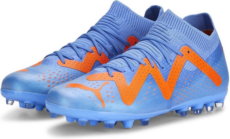 PUMA Future Match Mg Voetbalschoenen Voor Kinderen Blauw