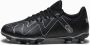 Puma Future Play Junior voetbalschoenen zwart zilver Imitatieleer 35.5 - Thumbnail 1