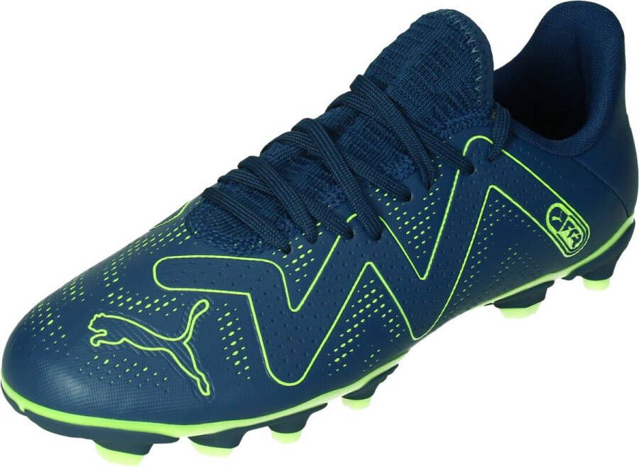 Puma Future Play voetbalschoenen blauw groen Imitatieleer 32