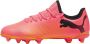 Puma Future 7 Play FG AG Jr. Junior voetbalschoenen roze zwart oranje Jongens Meisjes Imitatieleer 36 - Thumbnail 2