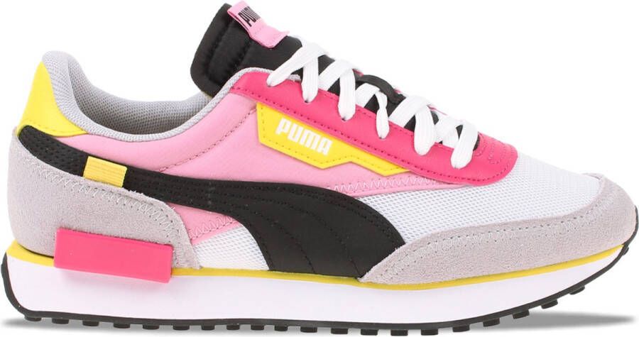 PUMA Future Rider Splash Jr Lage sneakers Meisjes Roze Schoenen