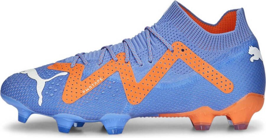 PUMA Future Ultimate Gras Kunstgras Voetbalschoenen (MG) Blauw Oranje Wit