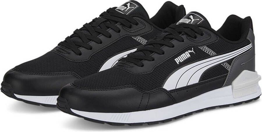 PUMA Graviton Mega Sneakers Black White Castlerock Nimbus Cloud Heren