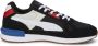 Puma Graviton Pro sneakers zwart wit rood kobaltblauw - Thumbnail 2