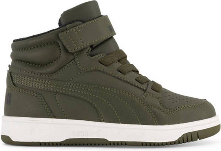 PUMA Groene hoge sneaker REB-L MID WTR PS