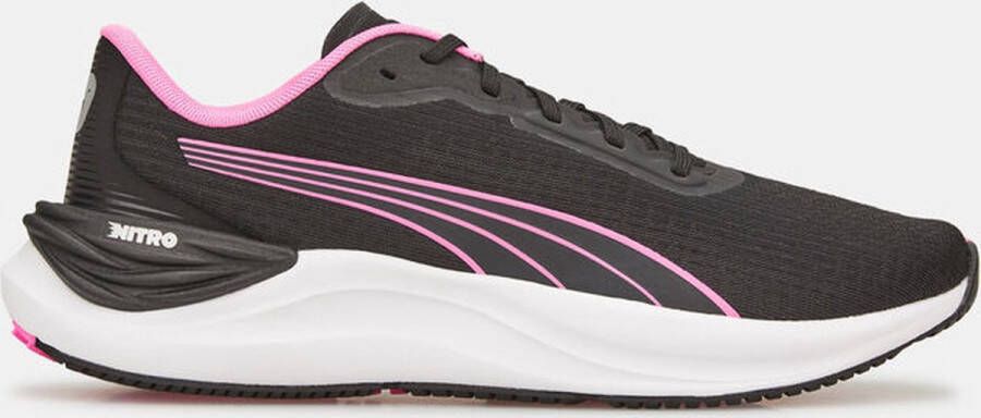 PUMA Hardloopschoenen model Electrify Nitro Dames Zwart Roze