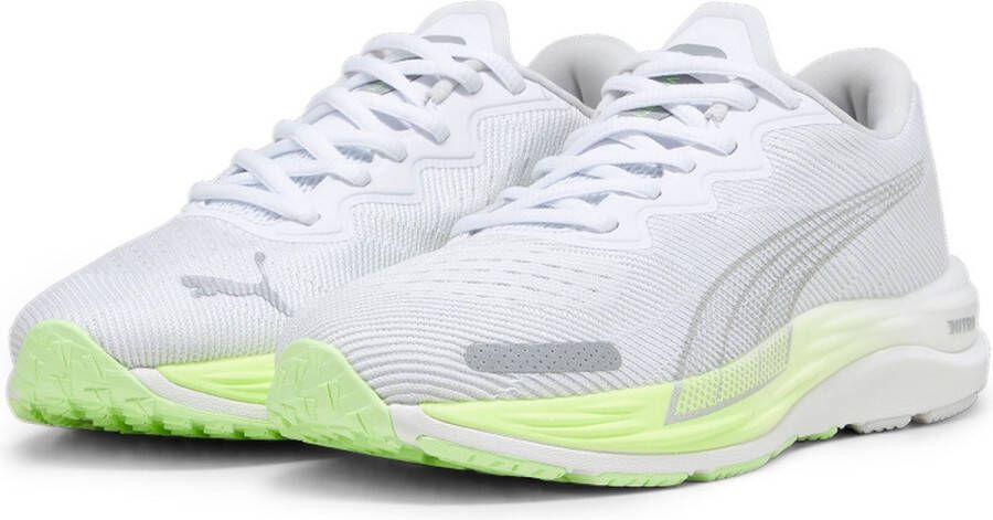 PUMA Hardloopschoenen model Velocity Nitro 2 Dames GrijsWit Geel