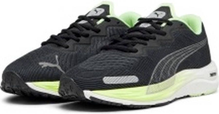 PUMA Hardloopschoenen model Velocity Nitro 2 Heren Zwart Wit Geel