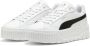 PUMA Karmen II L Dames Sneakers White- Black- Silver - Thumbnail 1