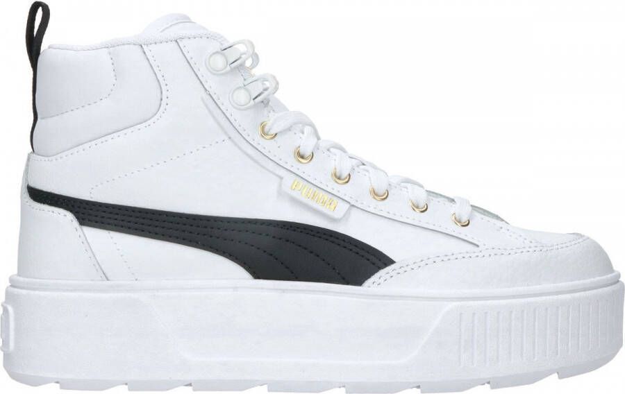 Puma Stijlvolle Karmen MID Sneakers White Dames