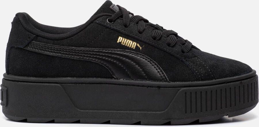 Puma Zwarte Suède Platform Sneaker Black Dames