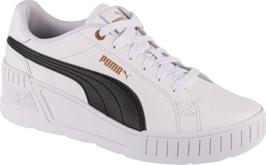 PUMA Karmen Wedge 390985-02 Vrouwen Wit Sneakers Sportschoenen