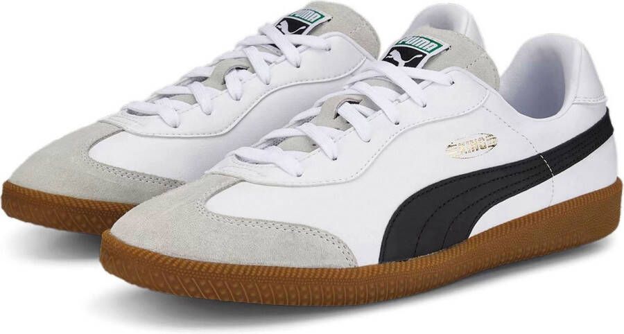 Puma King 21 It Fashion sneakers Schoenen white black gum maat: 36 beschikbare maaten:36 37.5 37 38.5