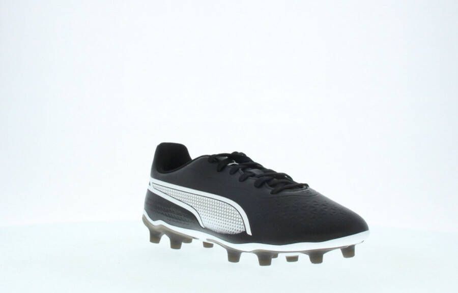 PUMA King Match FG Voetbalschoenen Black White