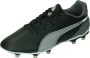 PUMA KING MATCH FG AG Unisex Sportschoenen Black- White-Cool Dark Gray - Thumbnail 2