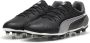 PUMA KING MATCH FG AG Unisex Sportschoenen Black- White-Cool Dark Gray - Thumbnail 2