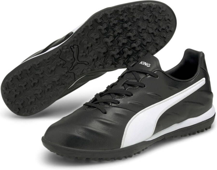 PUMA King Pro 21 TT 106552-01 Mannen Zwart Voetbalschoenen