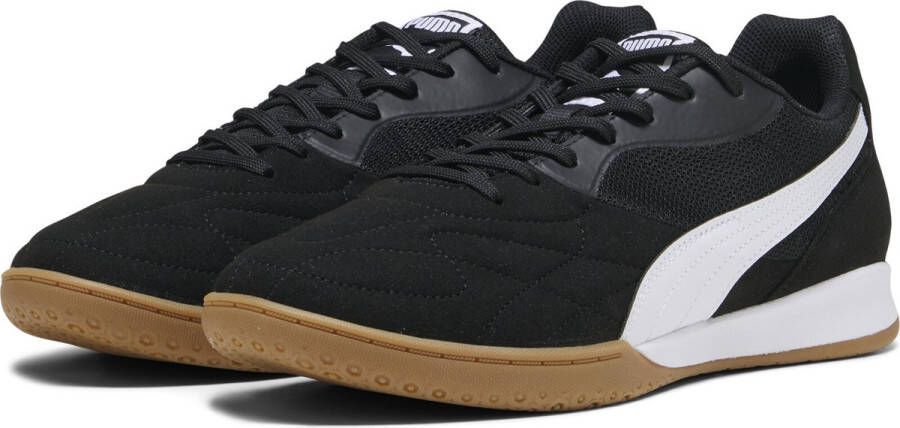 PUMA KING TOP IT Unisex Sportschoenen Black- White- Gold