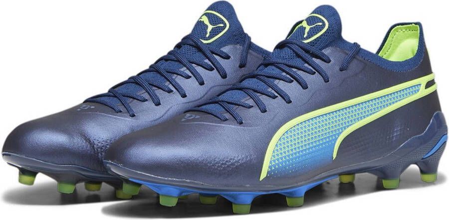 PUMA King Ultimate Fg ag Voetbalschoenen Blauw