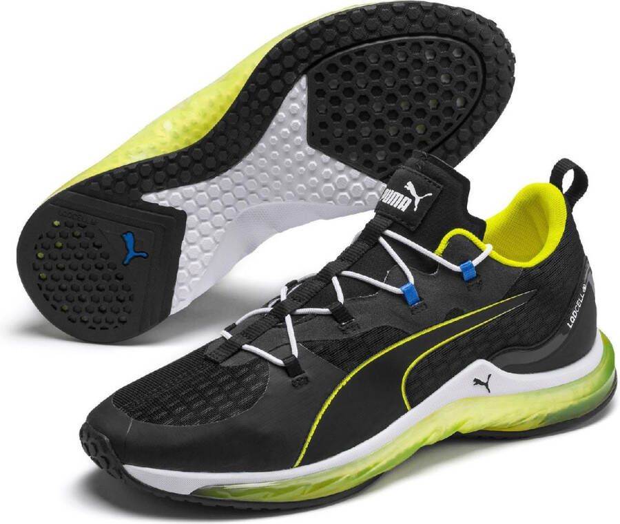 PUMA LQDCELL Hydra Heren Sportschoenen Black-Yellow Alert