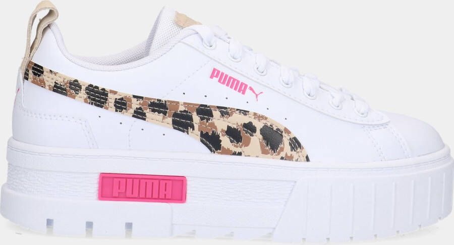 PUMA Mayze Animal White Pink dames sneakers - Foto 1