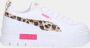 PUMA Mayze Animal White Pink dames sneakers - Thumbnail 1