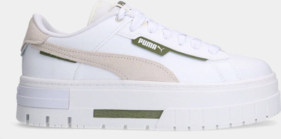 Puma mayze crashed wns witte dames sneakers