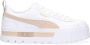 Puma Mayze Lth Wn's Fashion sneakers Schoenen white peyote maat: 38.5 beschikbare maaten:37.5 38.5 39 40.5 41 - Thumbnail 3