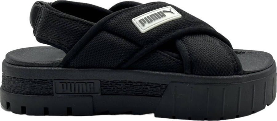 Puma Mayze Wns Platte Sandalen voor Dames Black Dames