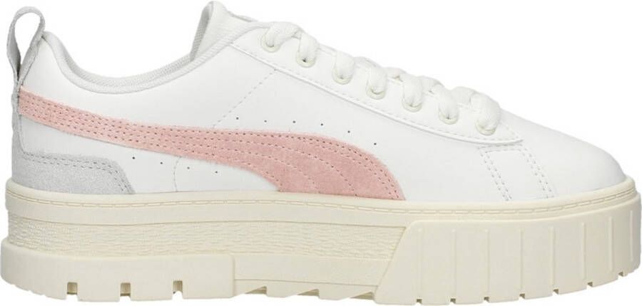 Puma Mayze Thrifted Trendy Sneakers Dames warm white maat: 40.5 beschikbare maaten:37 40.5