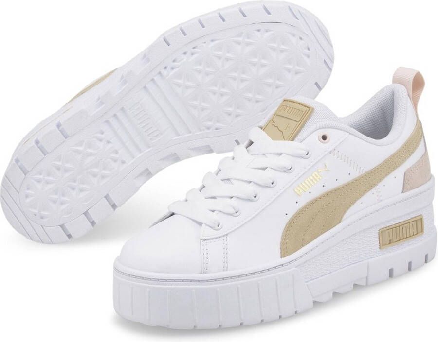 PUMA Mayze Wedge Pastel De sneakers van de manier Vrouw Witte