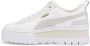 PUMA Mayze Wedge Pastel De sneakers van de manier Vrouw Witte - Thumbnail 1