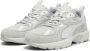 PUMA Milenio Tech Suede Unisex Sneakers Cool Light Gray-Feather Gray- White - Thumbnail 4