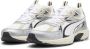 PUMA Milenio Tech Unisex Sneakers Warm White- Silver - Thumbnail 2