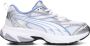 Puma Morphic sneakers wit lichtblauw zilver Mesh Meerkleurig 35.5 - Thumbnail 2