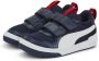 PUMA Multiflex Mesh PS Hardloopschoenen Peacoat White Kinderen - Thumbnail 1