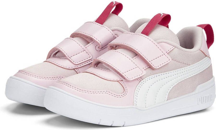 PUMA Multiflex Mesh Ps Hardloopschoenen Roze Jongen